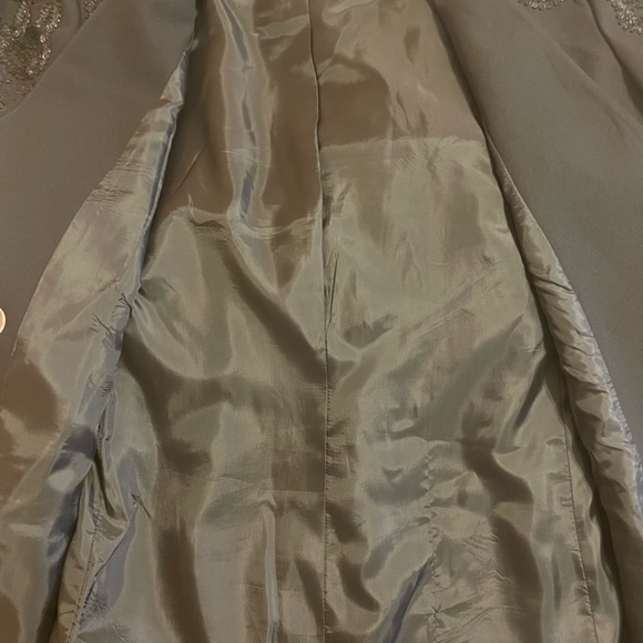 Women’s Black Beaded 2 Piece St. Anthony Evening Wear Size 14 Fully lined - Picture 6 of 12